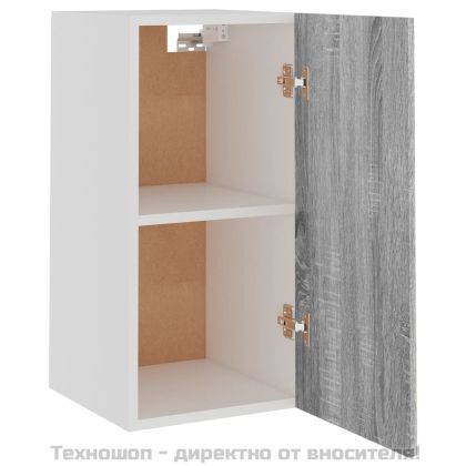 Висящ шкаф "Lyon" сив, цвят сонома, 29,5x31x60 см, инженерно дърво