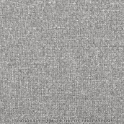 Боксспринг легло с матрак, светлосиво, 120x200 см, плат