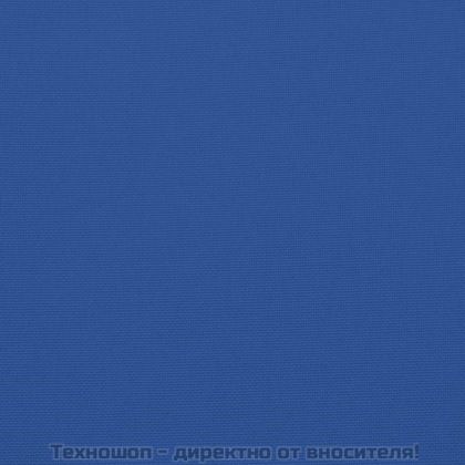 Възглавница за стол шезлонг кралско синя (75+105)x50x4 см