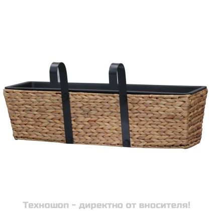 Кашпи, 2 бр, воден хиацинт