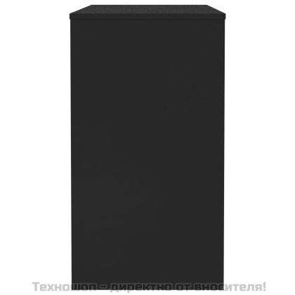 Бюро, черно, 90x40x72 см, инженерно дърво