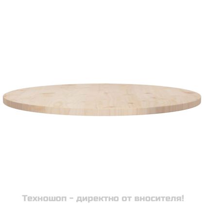 Плот за маса, Ø80x2,5 см, бор масив