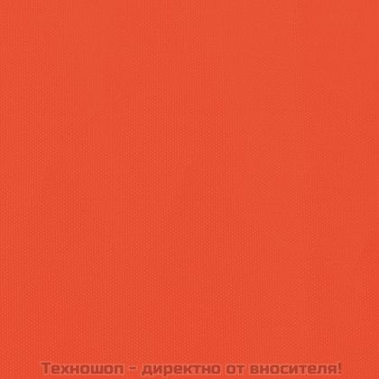 Ремарке за колело за любимци оранжев и сив Оксфорд плат желязо