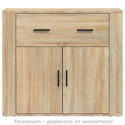 Сайдборд, дъб сонома, 80x33x70 см, инженерно дърво