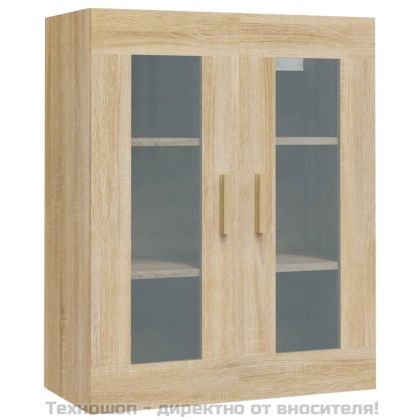 Окачен стенен шкаф, дъб сонома, 69,5x34x90 см