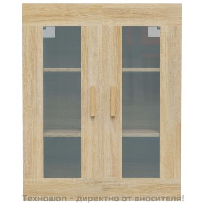 Окачен стенен шкаф, дъб сонома, 69,5x34x90 см