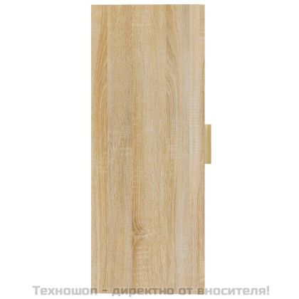 Окачен стенен шкаф, дъб сонома, 69,5x34x90 см