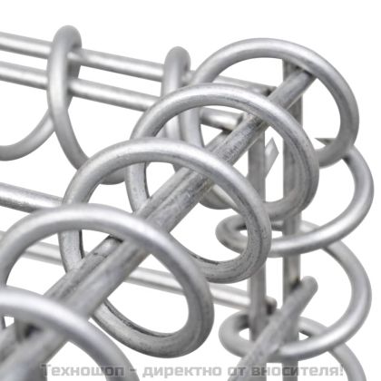 Спирали за габион, 24 бр, поцинкована стомана, 100 см