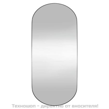 Стенно огледало 40x90 см стъкло овално