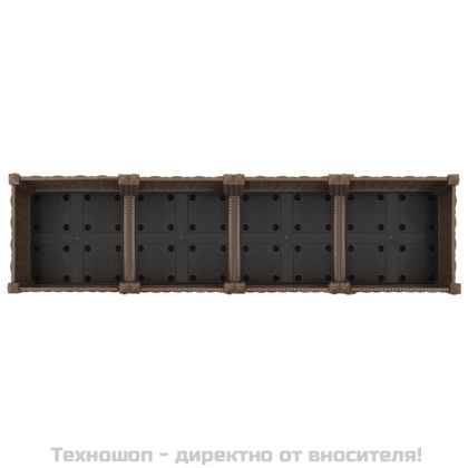 Повдигната леха, 160x40x23 см, полипропилен