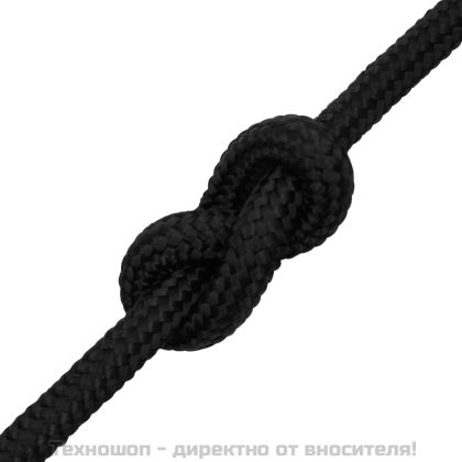 Въже за лодка черно 16 мм 250 м полипропилен