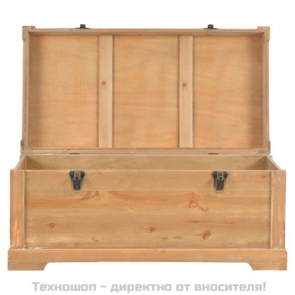 Сандък за съхранение с възглавница, 80x40x40 см, МДФ