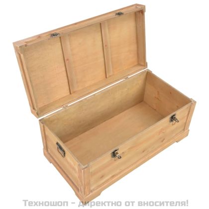 Сандък за съхранение с възглавница, 80x40x40 см, МДФ