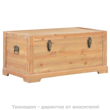 Сандък за съхранение с възглавница, 80x40x40 см, МДФ