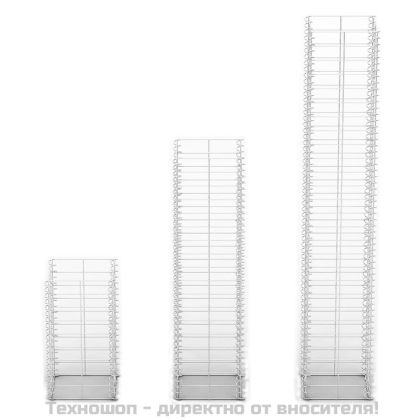 Комплект габионни кошове, 3 бр, поцинкована тел