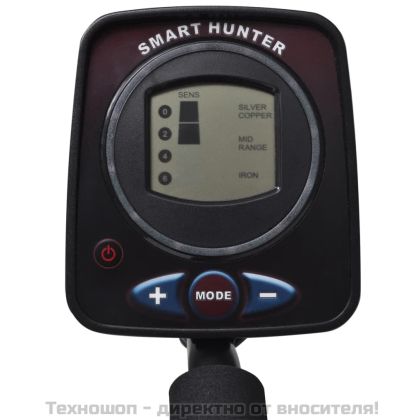 Металдетектор, 21 см, дълбочина на търсене 300 см, LCD дисплей