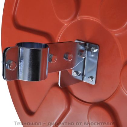 Изпъкнало пътно огледало, PC пластмаса, оранжево, 60 см, улично