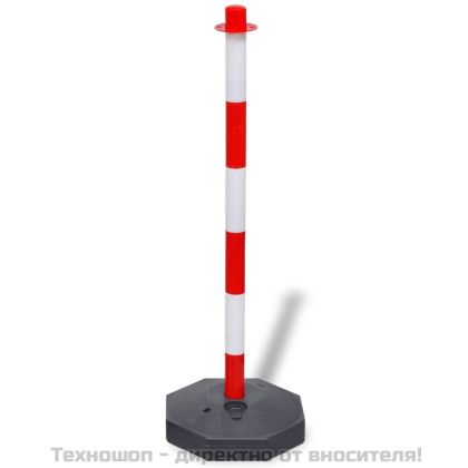 Комплект за паркиране, стойки + 10 м пластмасова верига