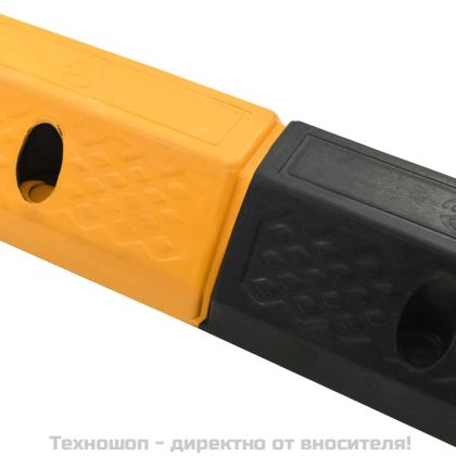 Гумени ограничители за паркинги, 2 бр, 49x15x9 см