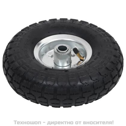 Колела за транспортна количка 2 бр каучук 4,10/3,50-4 (260x83)