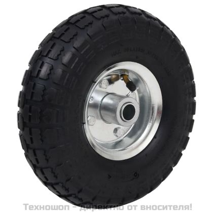 Колела за транспортна количка 2 бр каучук 4,10/3,50-4 (260x83)