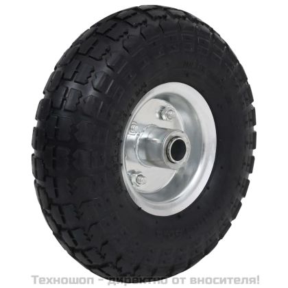 Колела за транспортна количка 2 бр каучук 4,10/3,50-4 (260x83)