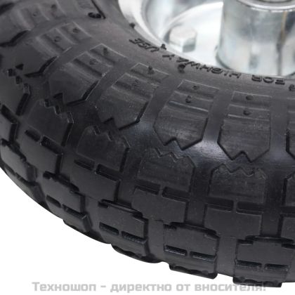 Колела за транспортна количка 2 бр каучук 4,10/3,50-4 (260x83)