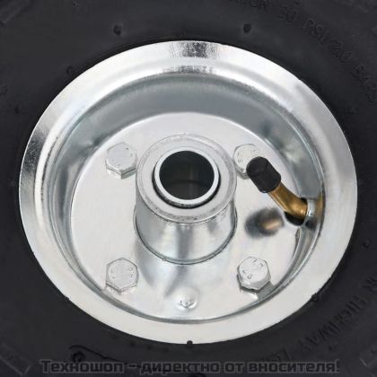 Колела за транспортна количка 2 бр каучук 4,10/3,50-4 (260x83)