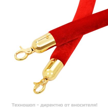 Комплект ВИП преграда, 3 части, неръждаема стомана, златиста