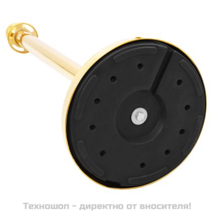 Комплект ВИП преграда, 3 части, неръждаема стомана, златиста