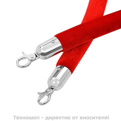 Комплект ВИП преграда, 3 части, неръждаема стомана, сребриста