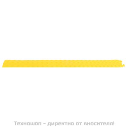 Защитни рампи за кабели 4 бр 98,5 см жълти