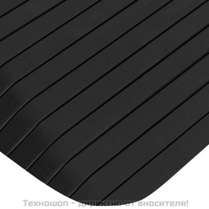 Рампи за прагове, 2 бр, 110x32x3,8 см, гума