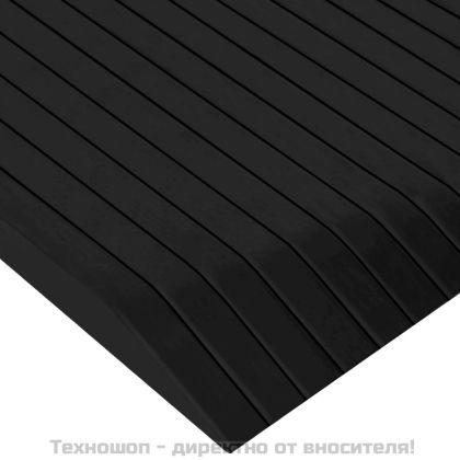 Рампи за прагове, 2 бр, 110x41x5 см, гума