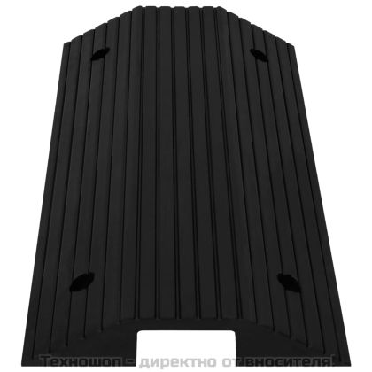 Рампа за праг тип мост, 80x40x8 см, гума