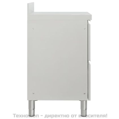 Търговски кухненски шкаф с 2 чекмеджета 50x60x96 см
