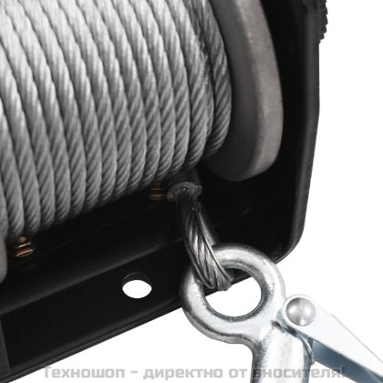 Електрическа лебедка, капацитет 907 кг, 12 V