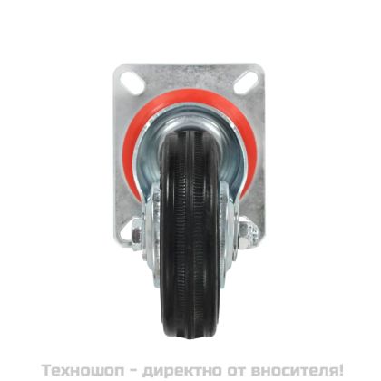 8 бр въртящи се колела, 100 мм