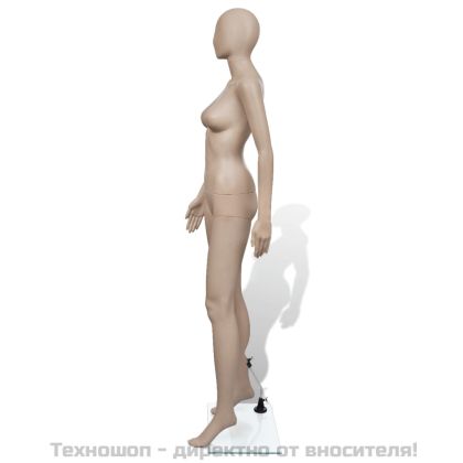 Манекен, дамски силует, кръгла глава