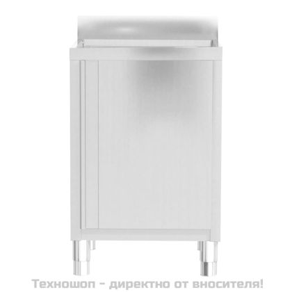 Кухненски шкафове за търговци, 3 бр., неръждаема стомана