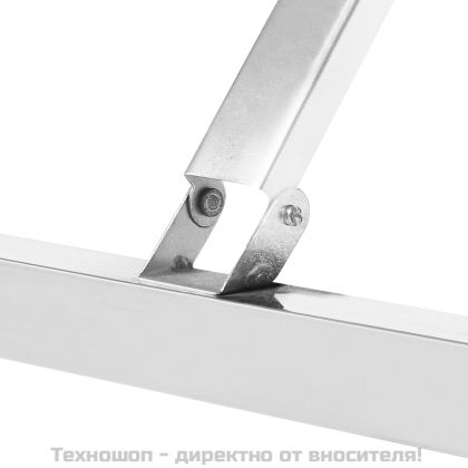 Кухненска сгъваема работна маса 100x60x80 см неръждаема стомана