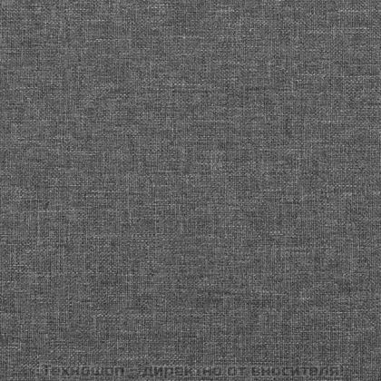 Горни табли за легло, 2 бр, тъмносиви, 80x7x78/88 см, плат