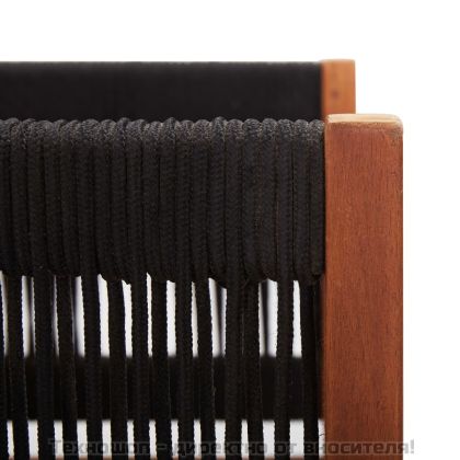 Градински комплект от 4 части, акациево дърво масив