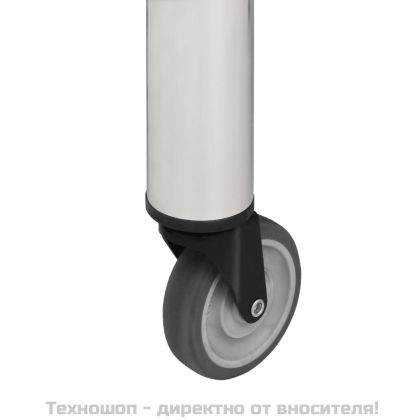 Кухненска работна маса с колелца 60x45x85 см неръждаема стомана