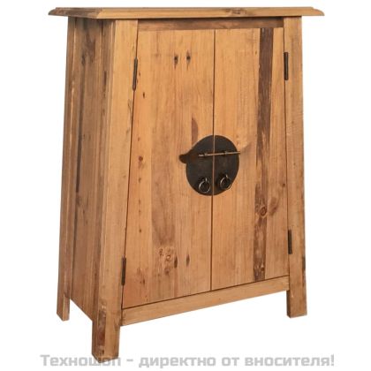 Комплект за баня 5 части масивна борова дървесина