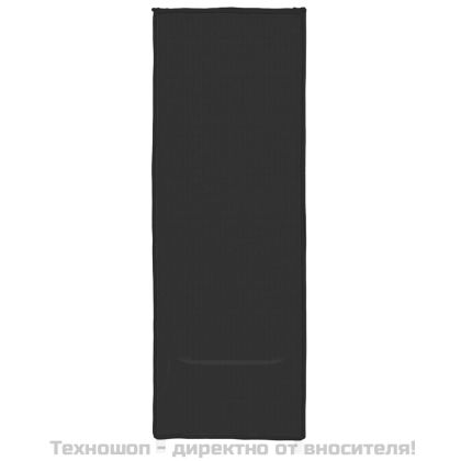 Шкаф за обувки, черен, 60x28x90 см, плат