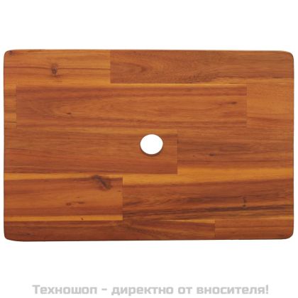 Табуретка стъпало, 38x26x22 см, масивна акация