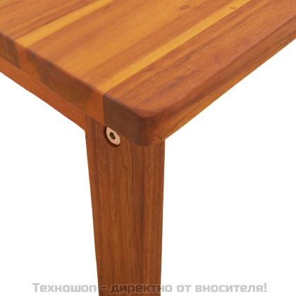 Табуретка стъпало, 38x26x22 см, масивна акация