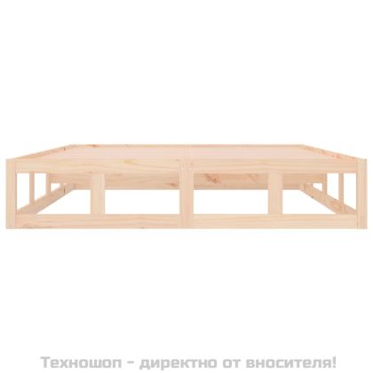 Рамка за легло, 140х200 см, масивно дърво