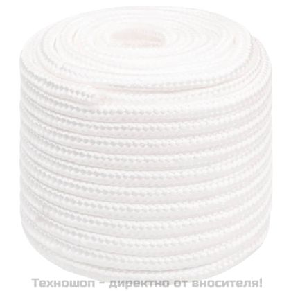 Въже за лодка бяло 16 мм 250 м полипропилен